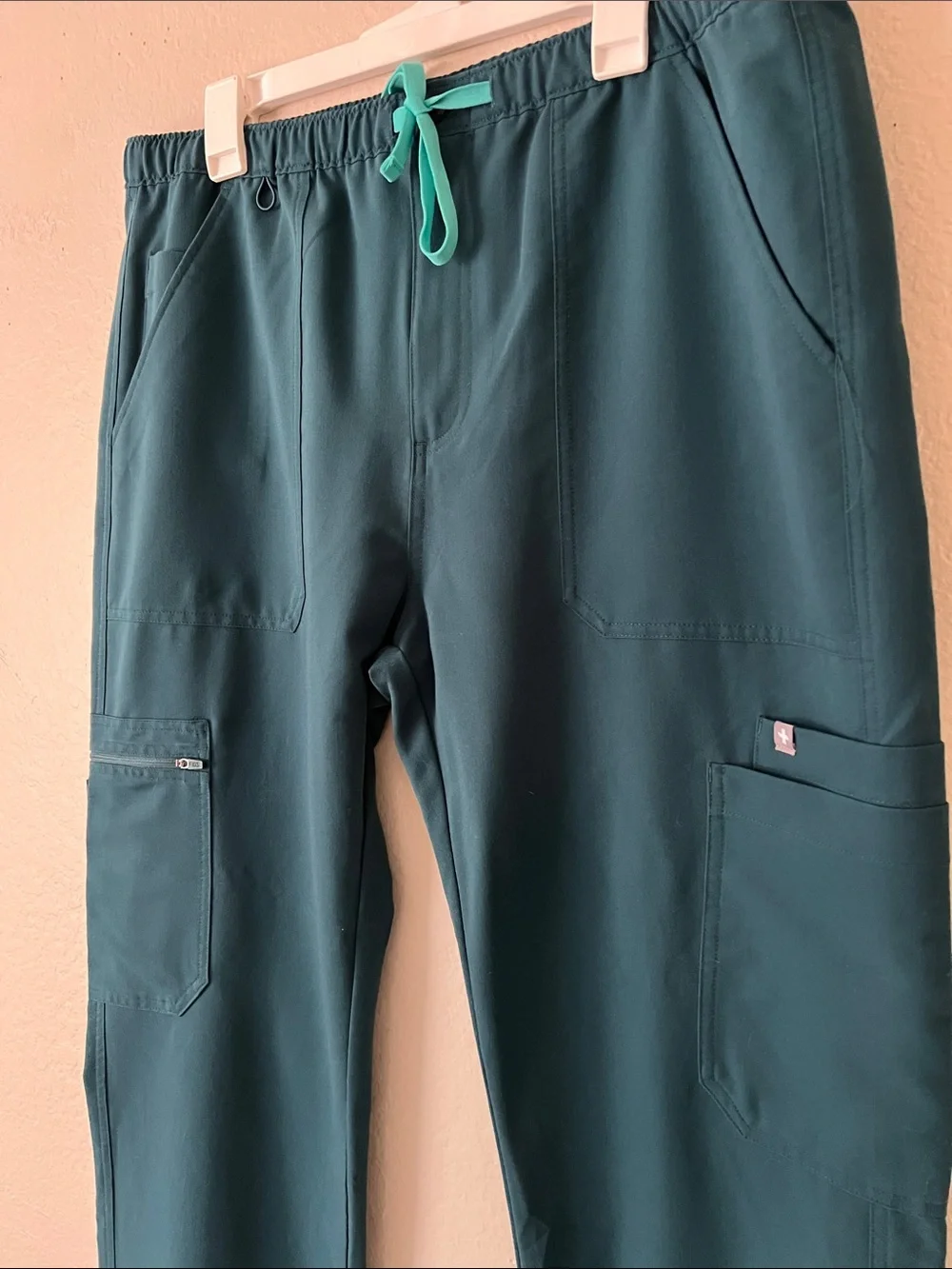 Like New! FIGS Cairo Straight Leg Scrub Trouser™ PO#1643 Caribbean Blue Size XL